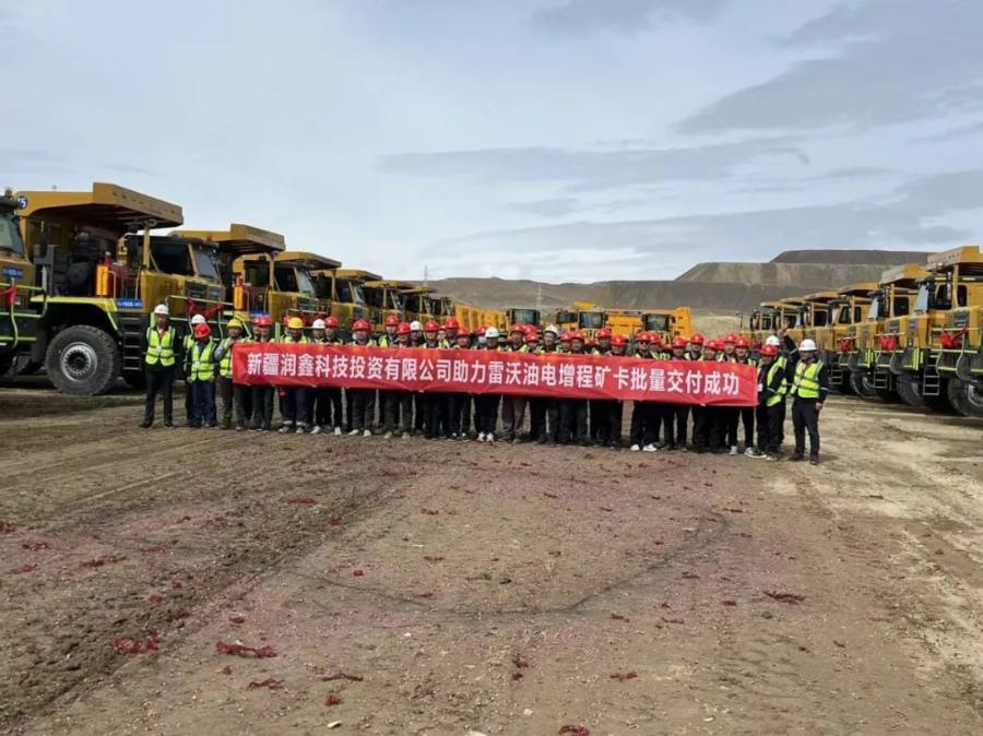 節(jié)能新標(biāo)桿，技術(shù)高集成！雷沃重工新能源礦卡交付新疆大型煤礦！